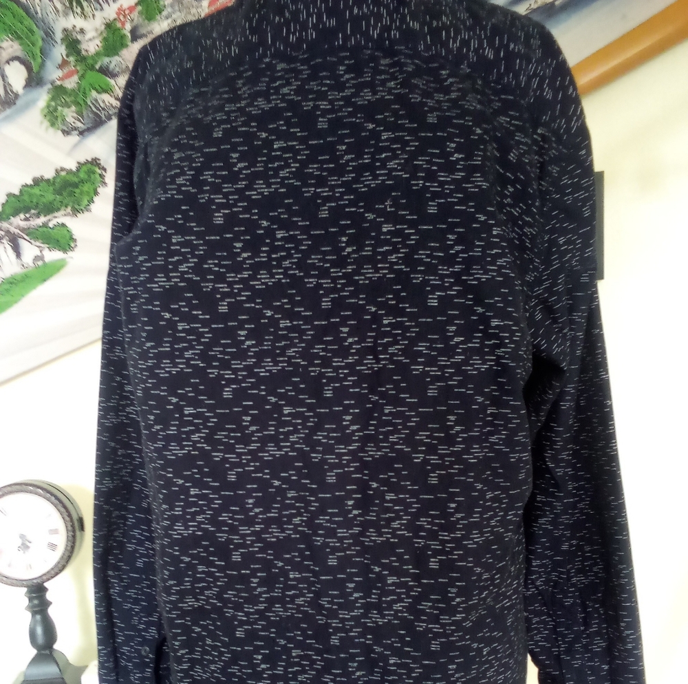 Button Down Digital Striped Shirt - image 7